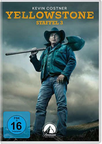 Yellowstone - Staffel 3 (DVD) 
4Disc