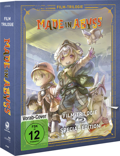 Made in Abyss - Film Trilogie (BR) SPECIAL EDITION
Min: 329/DD5.1/WS