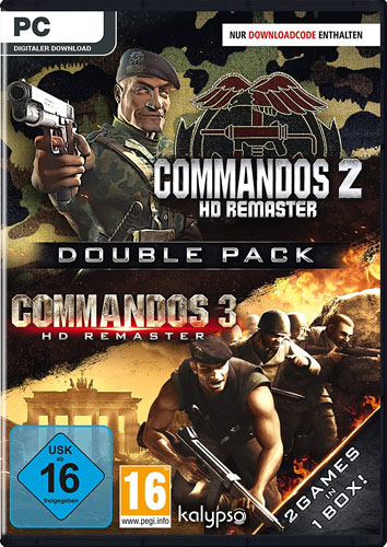 Commandos 2 & 3 HD Remastered  PC
Double Pack