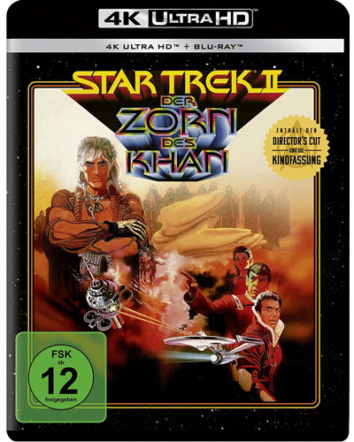 Star Trek 02 (UHD) Der Zorn des Khan 
2Disc, 4K