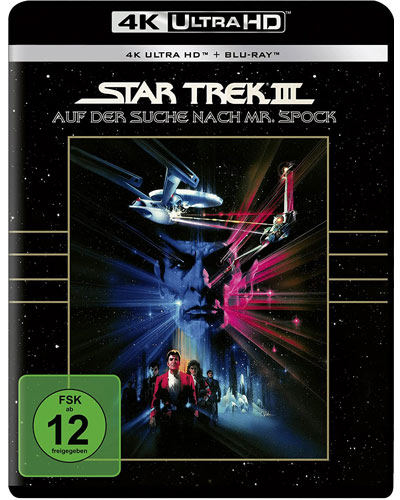 Star Trek 03 (UHD) Auf der Suche nach Mr. Spock 
2Disc, 4K