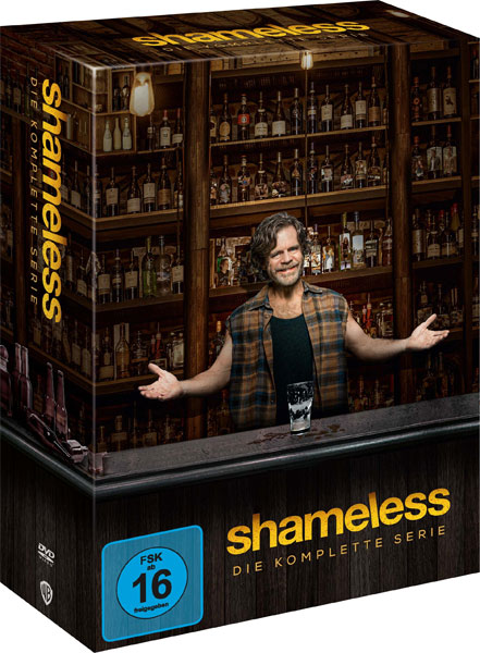 Shameless - Die komplette Serie (DVD)
34 Disc
