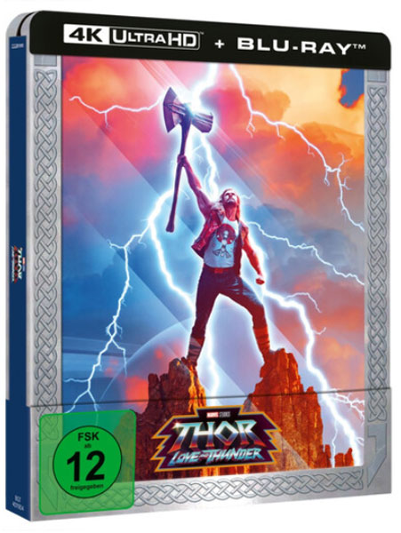 Thor #4 - Love and Thunder (UHD+BR) LE -SB- 
Limited Steelbook, 4K 2Disc