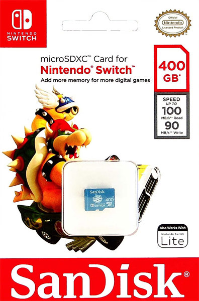 Switch SD Speicher 400GB