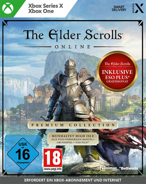 Elder Scrolls Onl.  XB-One  Premium Collection
inkl. 1 Monat ESO Plus