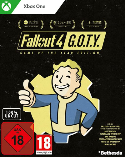 Fallout 4  XB-One  GOTY  25 Jahre Jubiläums Ed.
Limitierte Steelbook Edition