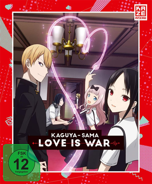 Kaguya-sama: Love Is War BOX  (DVD) 3Disc 
Gesamtausgabe