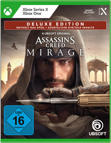 AC  Mirage  XBSX  Deluxe
Assassins Creed Mirage
Smart Delivery