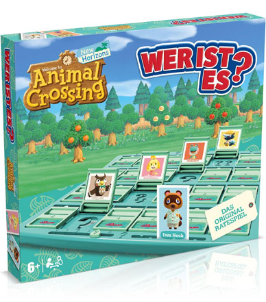 Merc Brettspiel Wer ist es? Animal Crossing