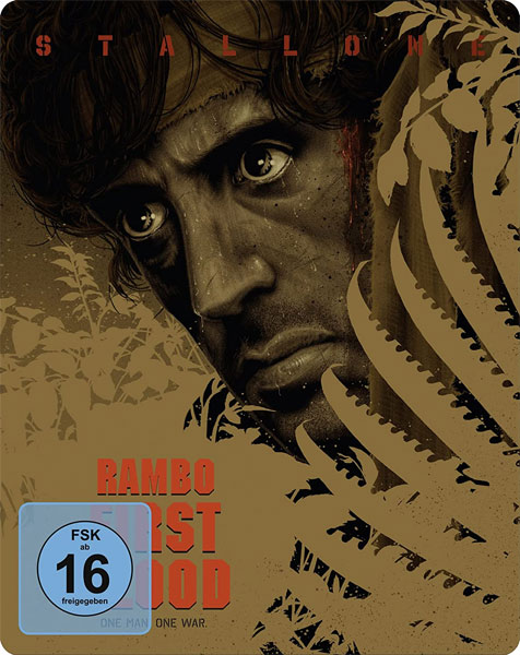 Rambo 1 - First Blood (UHD+BR) LE 40th Steelbook 
40th Anniversary Steelbook Edition 4K HD+Blu-ray