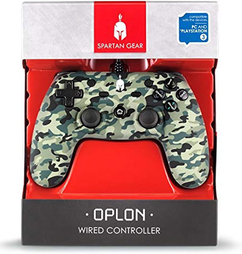 PS3 Controller Spartan Gear Oplon wired camo
PC compatible