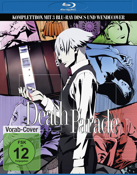 Death Parade - Komplettbox (BR) 
3Disc