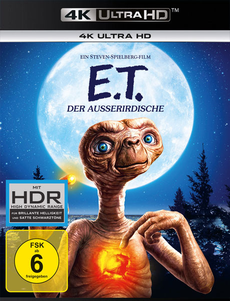 E.T. Der Außerirdische (UHD) 1Disc 4K 
Min: 114/DTS-HD7.1/HD-1080p