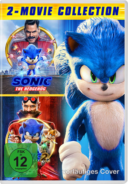 Sonic the Hedgehog 1&2 (DVD)  Movie Collection 
2Disc