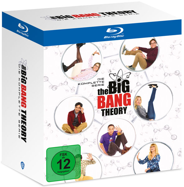 Big Bang Theory - Kompl. BOX (BR) 25Disc 
Die komplette Serie, 280 Episoden