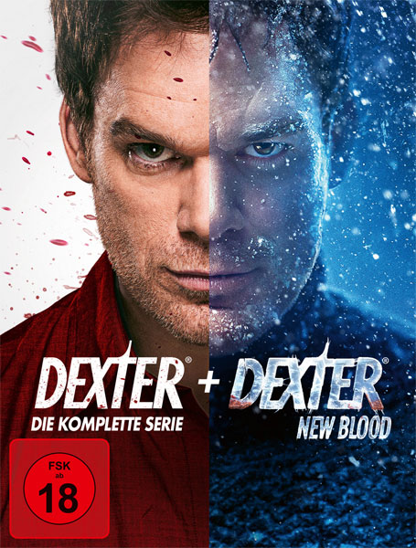 Dexter - Komplette Serie  (DVD) SSN1-8 + New Blood
Season 1-8 & New Blood