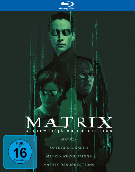 Matrix 4-Filme Deja Vu Collection (BR) 
Min: 551/DD5.1/WS
