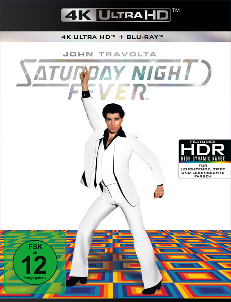 Saturday Night Fever (UHD+BR) 4K  2Disc
Min: 119/DD5.1/WS