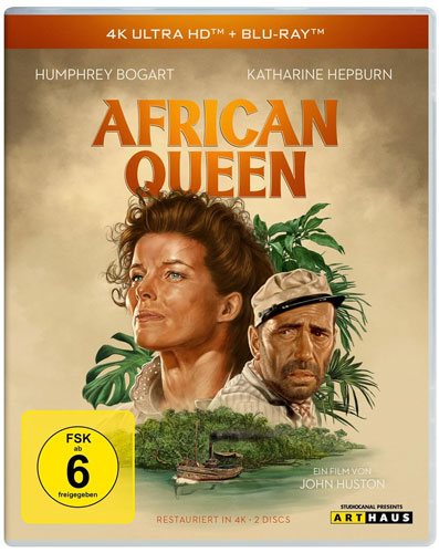 African Queen (UHD+BR) 4K 2Disc 
Min: 105/DD Mono/WS