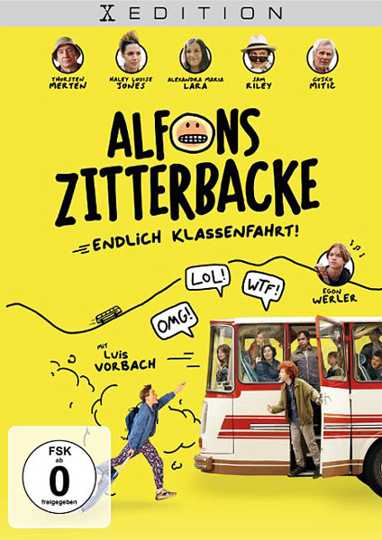 Alfons Zitterbacke - Endlich Klassenfahrt (DVD) 
Min: 87/DD5.1/WS