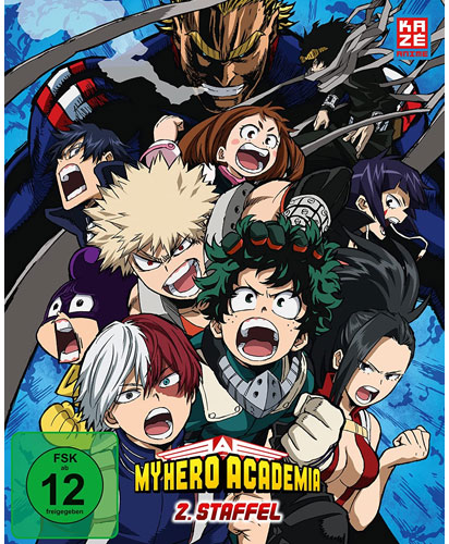 My Hero Academia - Staffel 2  GA (DVD) 5Disc 
Gesamtausgabe 01-38