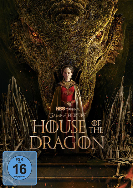 House of the Dragon - Staffel #1 (DVD) 
5Disc, Min: 590/DD5.1/WS
