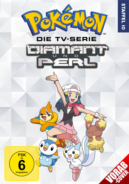 Pokemon  Staffel 10 (DVD) Diamant und Perl 
Min: 1000/DD/VB  6Disc