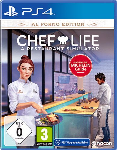Chef Life  PS-4  Al Forno Edition
A Restaurant Simulator