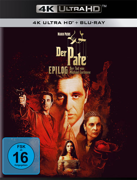Pate, Der - Epilog: Tod v.M.Corleone (UHD+BR) 4K 
Min: 158/DD5.1/WS Replenishment