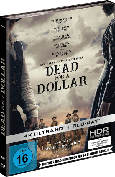 Dead for a Dollar (UHD+BR) LE  4K 
Limitiertes 2-Disc-Mediabook