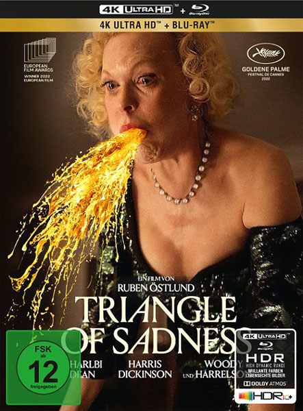 Triangle of Sadness (UHD+BR) LCE -Mediabook 4K 
2-Disc Limited Collectors Edition, Almonde