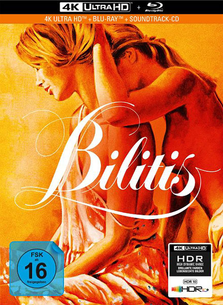 Bilitis (UHD+BR) LCE -Mediabook- 4K 
3-Disc Limited Collectors Ed. UHD+BR+Soundtrack CD