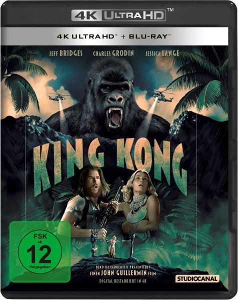 King Kong (UHD+BR) SE 4K 
Special Edition, 2Dics