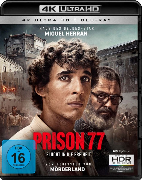 Prison 77 - Flucht in die Freiheit (UHD+BR) 4K 
Min: 121/DD5.1/WS