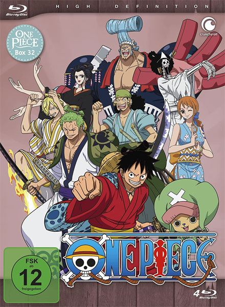 One Piece BOX 32 (BR)  TV-Serie 
4Disc