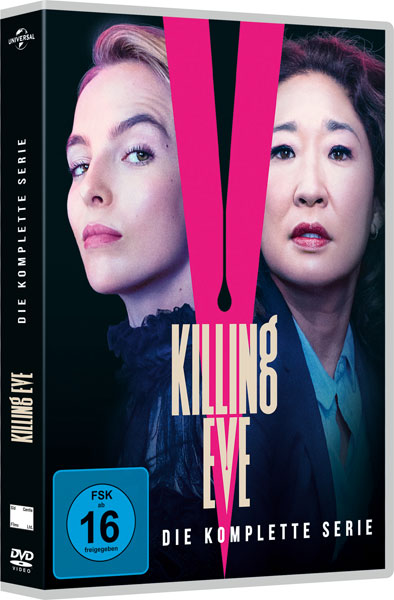 Killing Eve - Die komplette Serie (DVD) 
Season 1-4