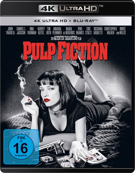 Pulp Fiction (UHD+BR) 4K
Min: 154/DD5.1/WS  Replenishment