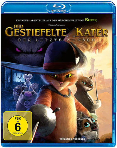 Gestiefelte Kater: Der letzte Wunsch (BR) 
Min: 97/DD5.1/WS