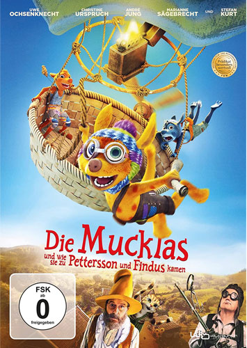 Mucklas und wie sie z.Pettersson & Findus k. (DVD)
 Min: 78/DD5.1/WS