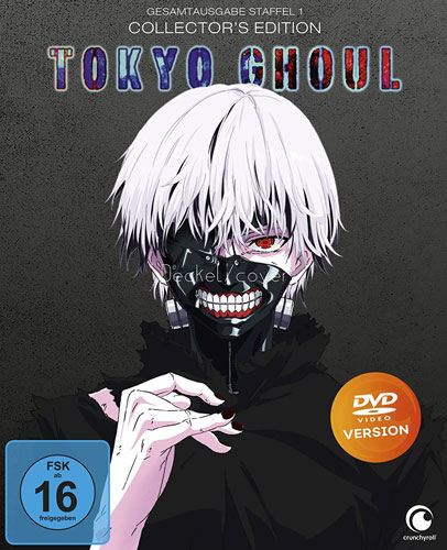 Tokyo Ghoul - Staffel 1 (DVD) GA 
Gesamtausgabe - Bundle