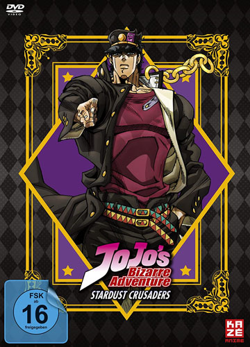 Jojos Bizarre Adventure Part 3 (DVD) Bundle 
Stardust Crusaders - 2. Staffel, Gesamtausg. 8Disc
