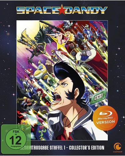 Space Dandy - Gesamtausgabe (BR) 2Disc 
Min: 325/DD/WS  Ep. 01-13