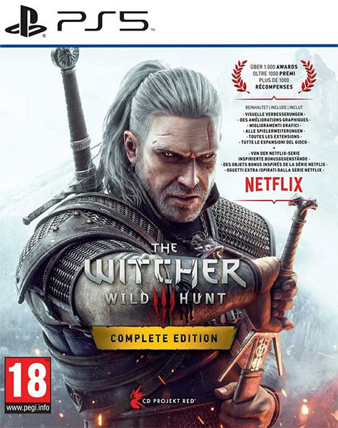 Witcher 3  PS-5  Complete Edition  AT