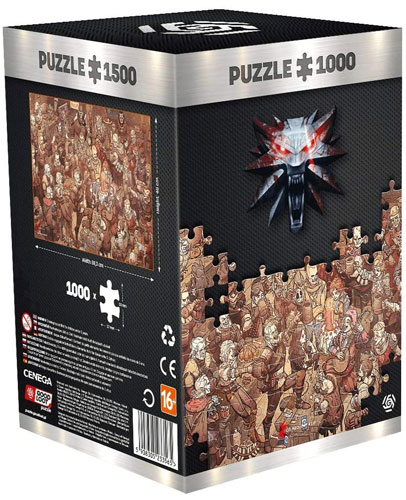 Merc  Puzzle Witcher Birthday
 1000 Teile