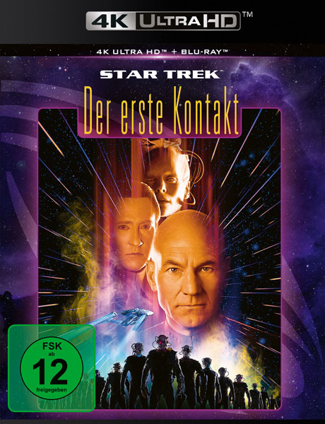 Star Trek 08 (UHD+BR) Der Erste Kontakt
Min: 111/DD5.1/WS  4K 2Disc