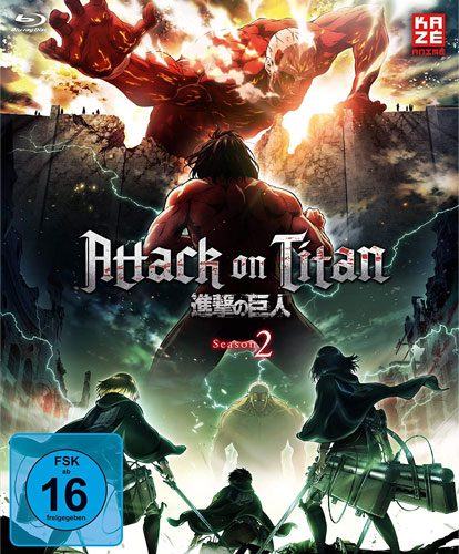 Attack on Titan - Staffel #2 (DVD) GS 
Gesamtausgabe