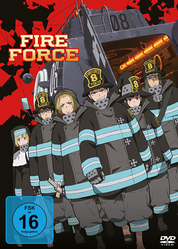 Fire Force - Staffel 1 (DVD) Komplettset 
8 Disc