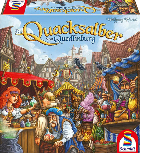 Merc Brettspiel Quacksalber vs. Quedlinburg