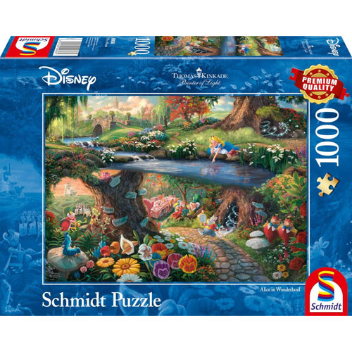 Merc  Puzzle Disney Alice im Wunderland 1000 Teile
Thomas Kinkade Collection Puzzle 1000 Teile