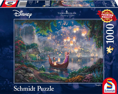 Merc  Puzzle Disney Rapunzel  1000 Teile
Thomas Kinkade Collection Puzzle 1000 Teile